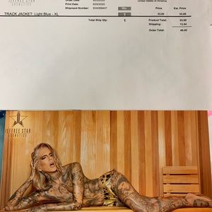 Jefferey Star light blue jacket